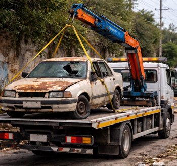 Ve&iacute;culos abandonados