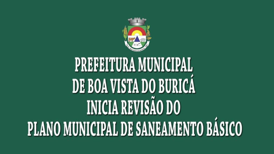 REVISÃO DO PLANO MUNICIPAL DE SANEAMENTO BÁSICO