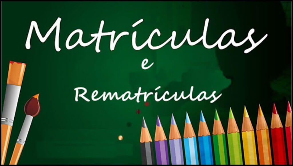 Matrículas e rematrículas da rede municipal de ensino
