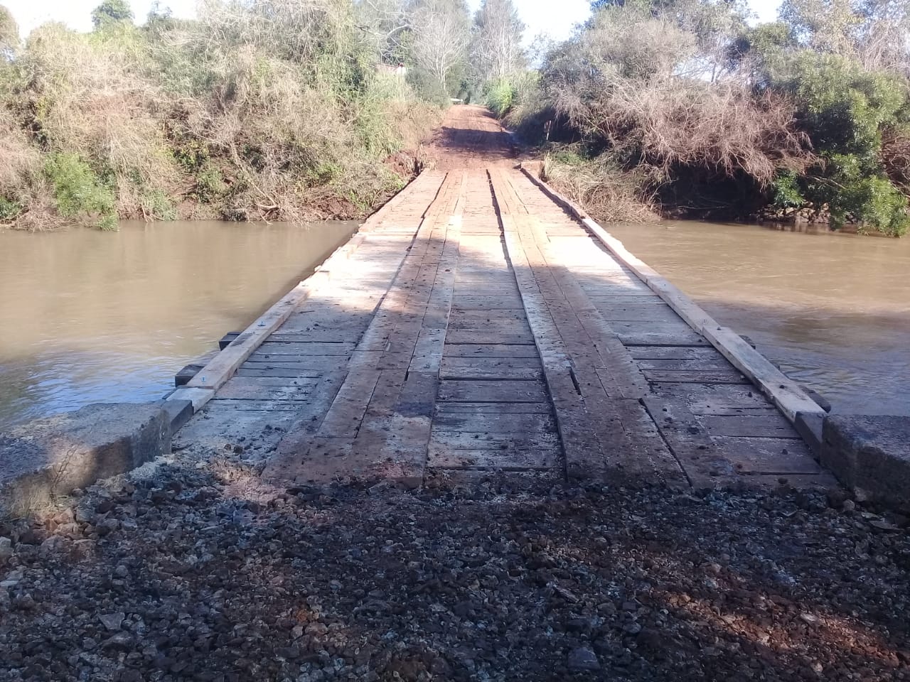 Liberado o tráfego na Ponte de Alpargatas 
