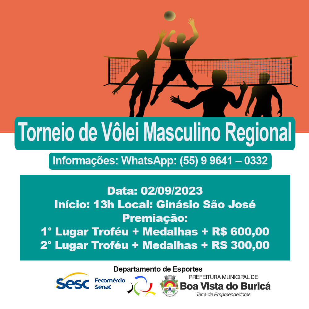 Torneio de Vôlei Regional Masculino 