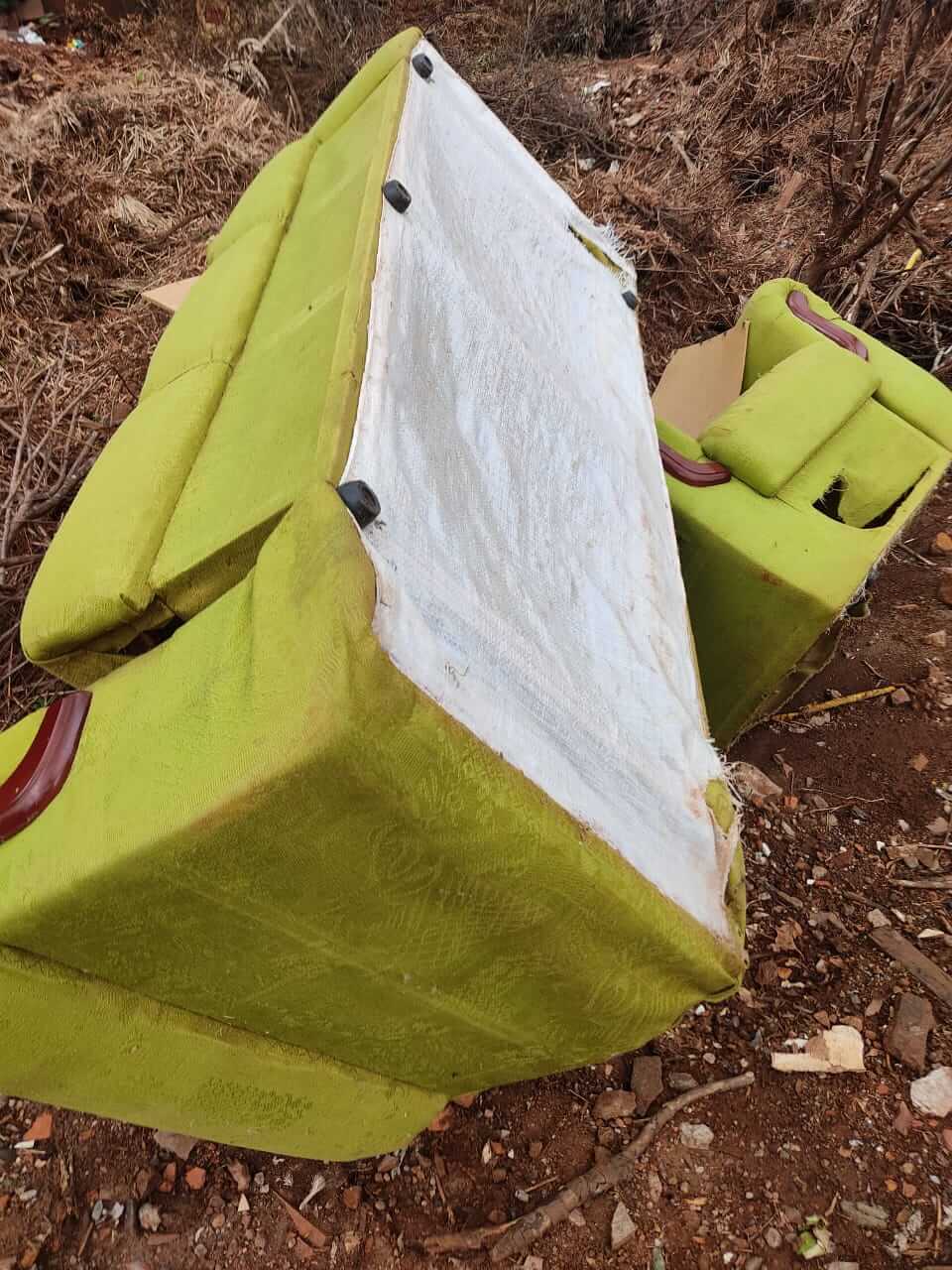 Depósito irregular de resíduos