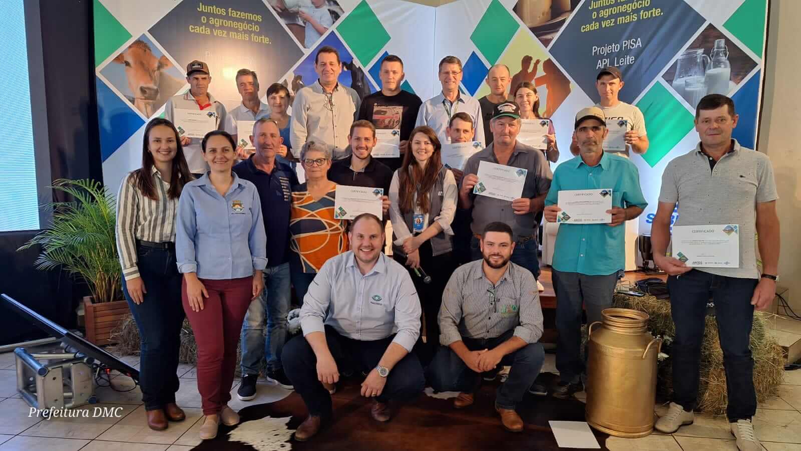 Agricultores do município de Boa Vista do Buricá participaram do programa PISA 
