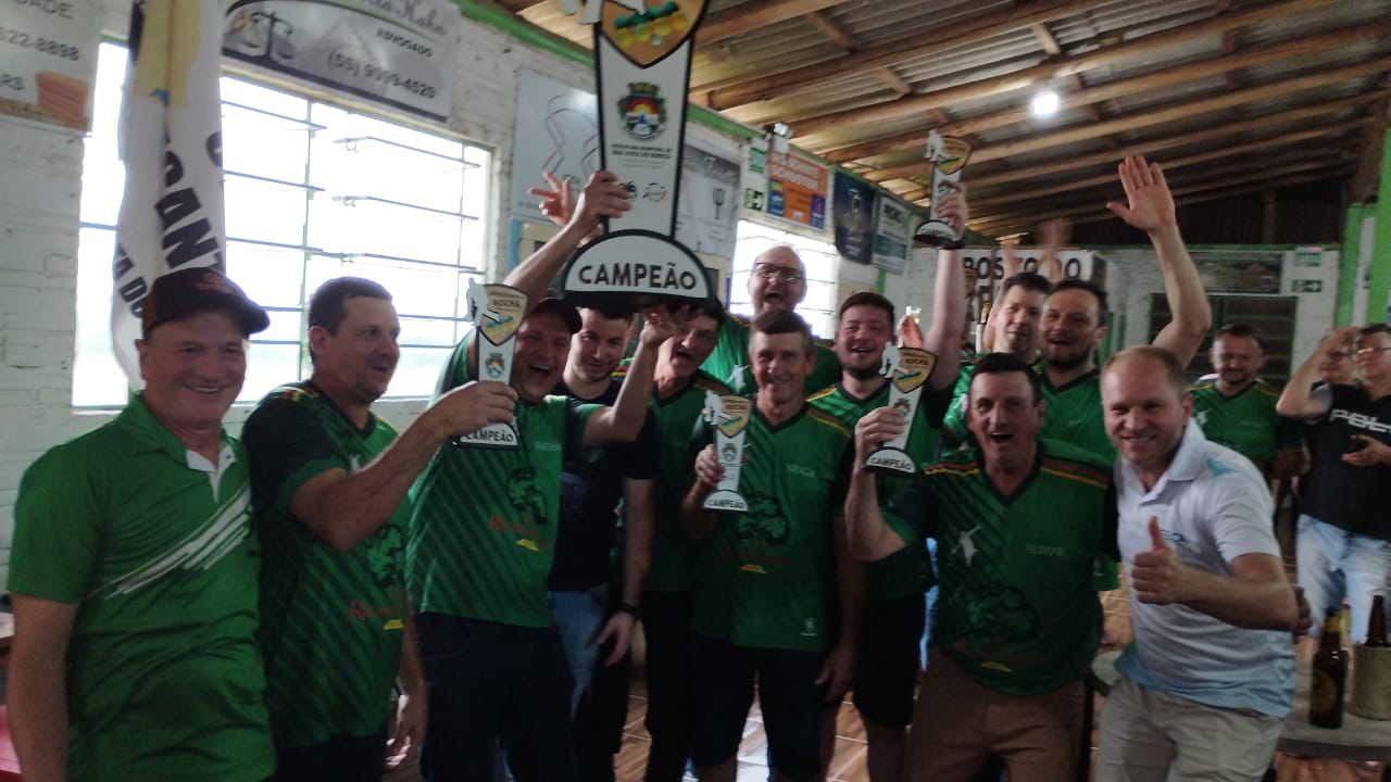 CTG A é a equipe Campeã do Municipal de Bochas 2023