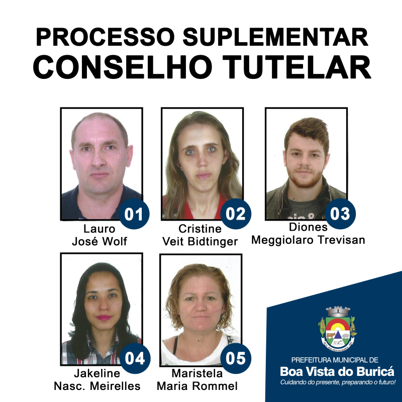 ELEIÇÃO SUPLEMENTAR PARA O CONSELHO TUTELAR