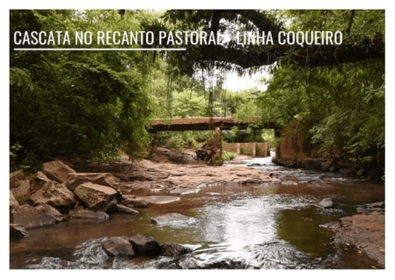 CASCATA NO RECANTO PASTORAL - LINHA COQUEIRO