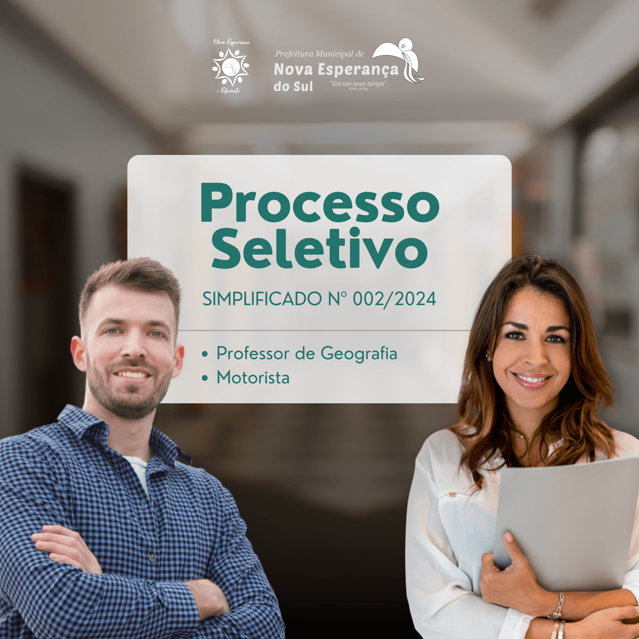 <p style="text-align: center;">EDITAL DE PROCESSO SELETIVO SIMPLIFICADO N&ordm; 002/2024<br />CONTRATA&Ccedil;&Atilde;O POR PRAZO DETERMINADO</p>