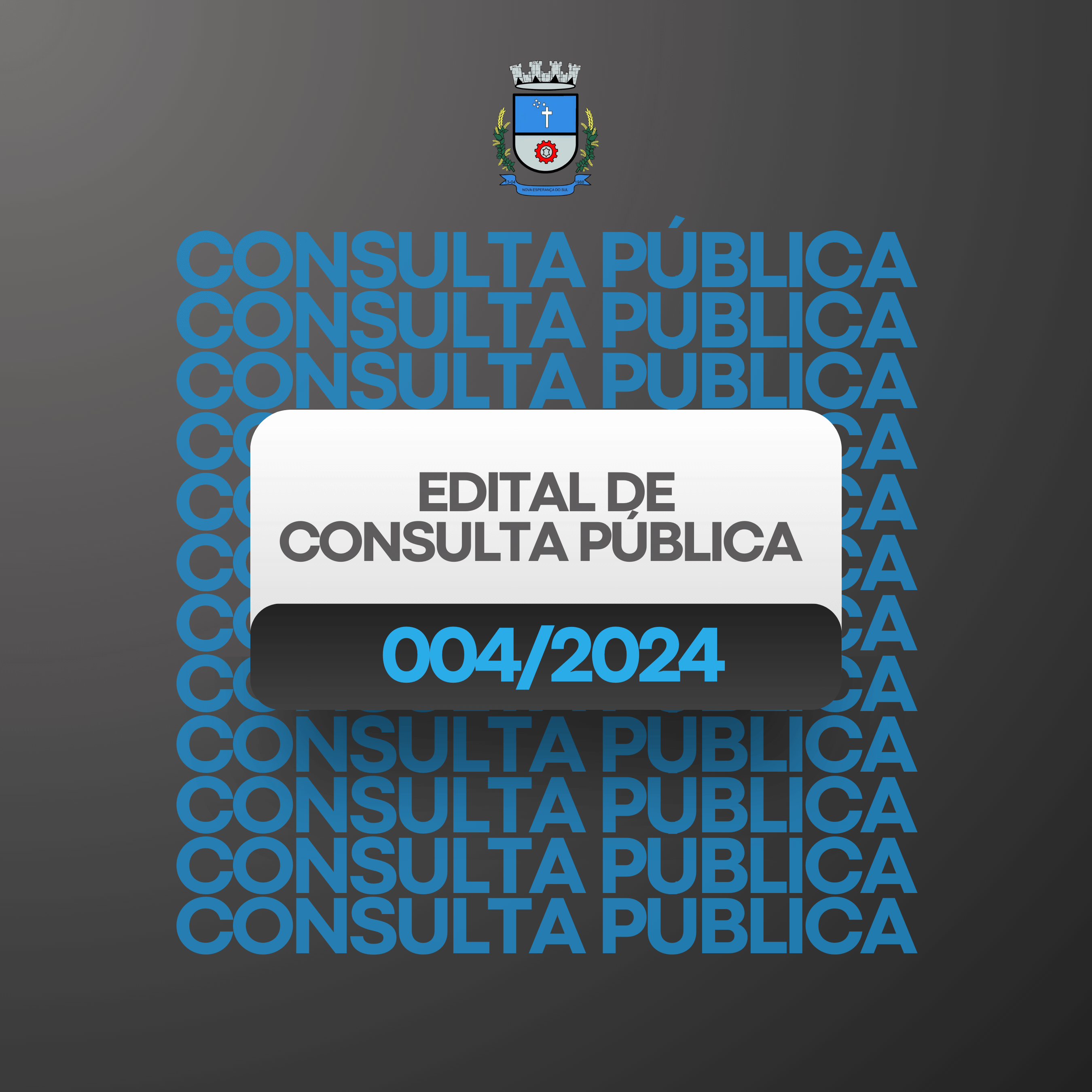 <p>EDITAL DE CONSULTA P&Uacute;BLICA N&ordm; 004/2024</p>
