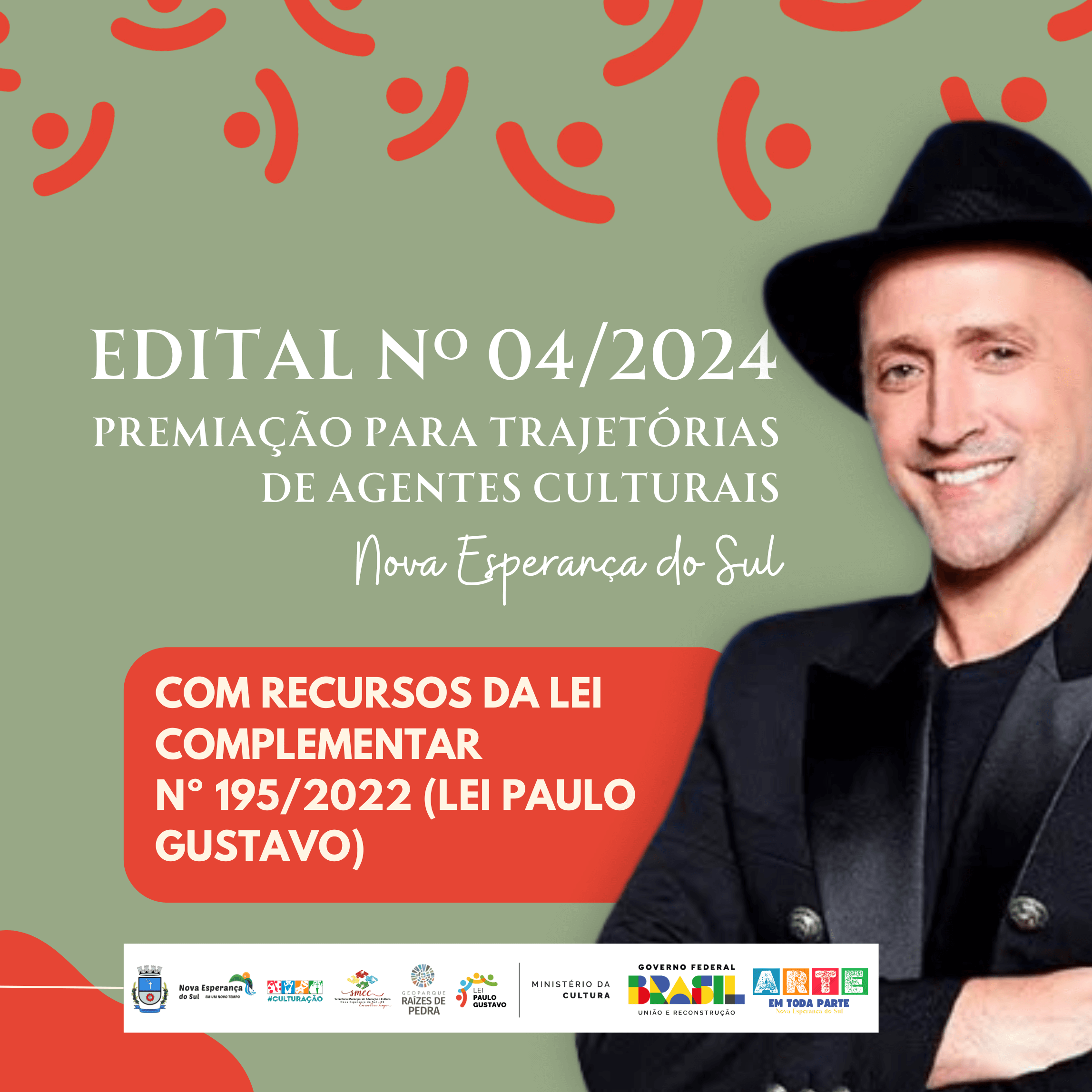 <p>INSCRI&Ccedil;&Otilde;ES ABERTAS -&nbsp;premia&ccedil;&atilde;o de trajet&oacute;rias culturais com recursos da Lei Paulo Gustavo</p>