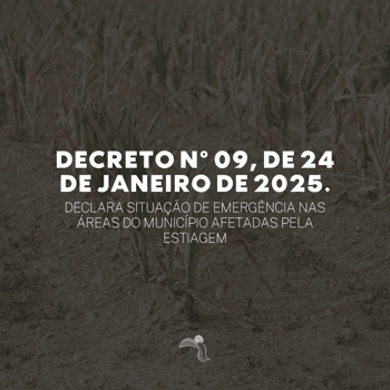 <p>Decreto Municipal n&ordm; 09 - de 24 de janeiro de 2025</p>