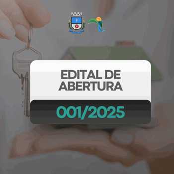 <p>EDITAL DE ABERTURA DE INSCRI&Ccedil;&Otilde;ES N&deg; 001/2025</p>