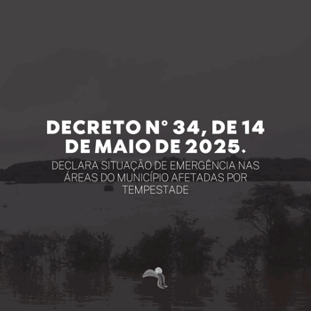<p>Decreto n&ordm; 34, de 14 de maio de 2025</p>