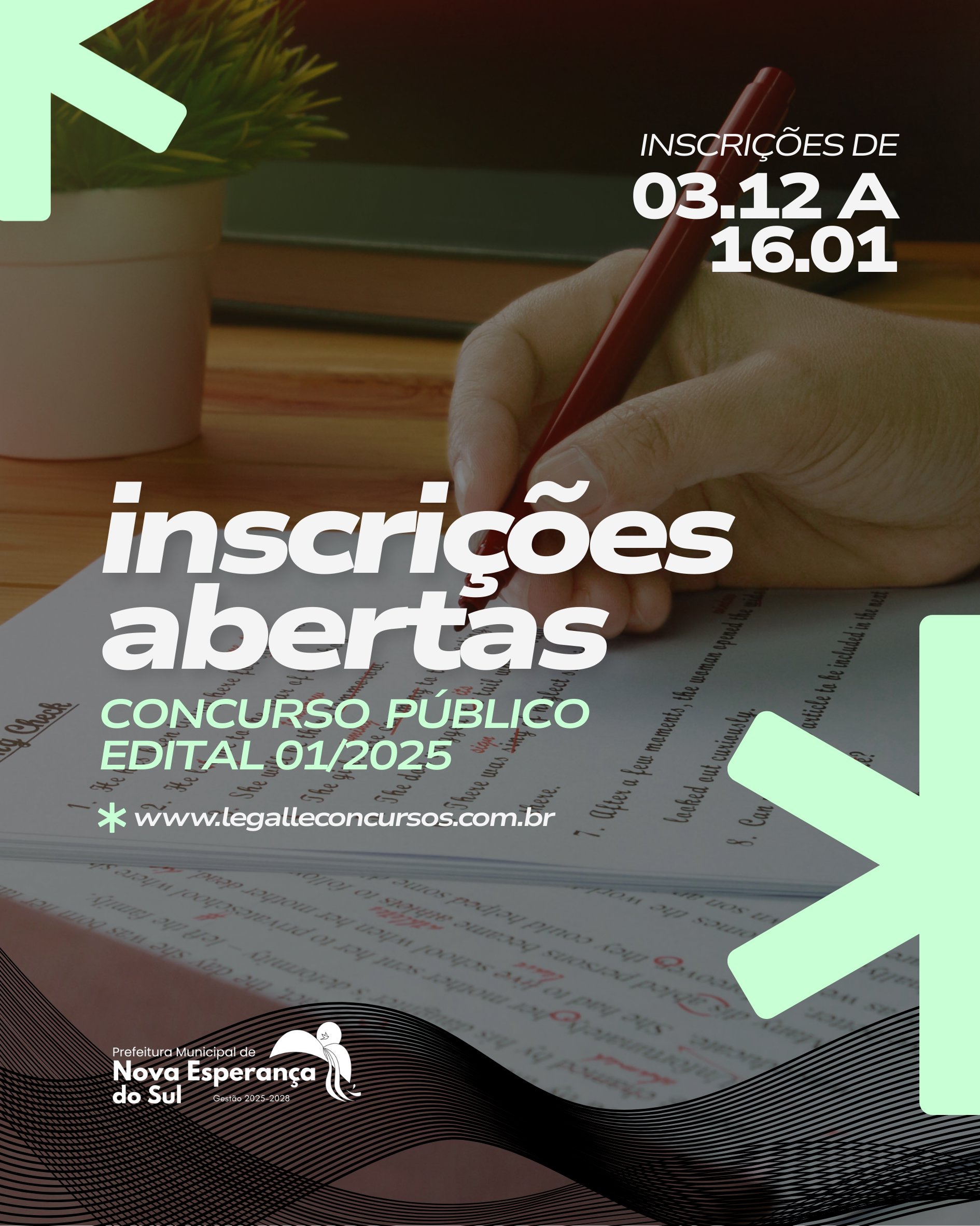 <p>CONCURSO PÚBLICO - EDITAL 01/2025</p>