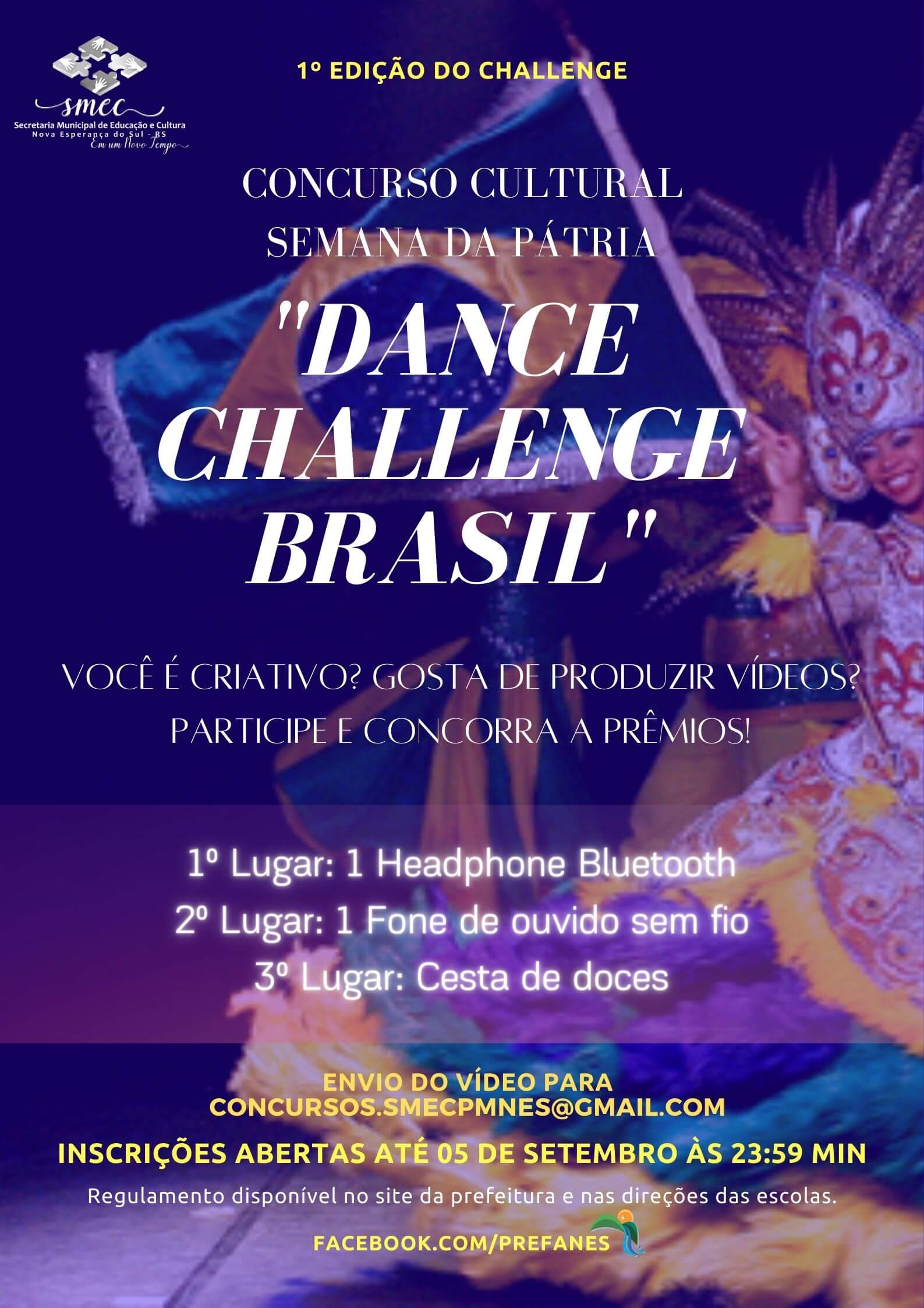 1º Concurso Cultural "Dance Challenge Brasil"