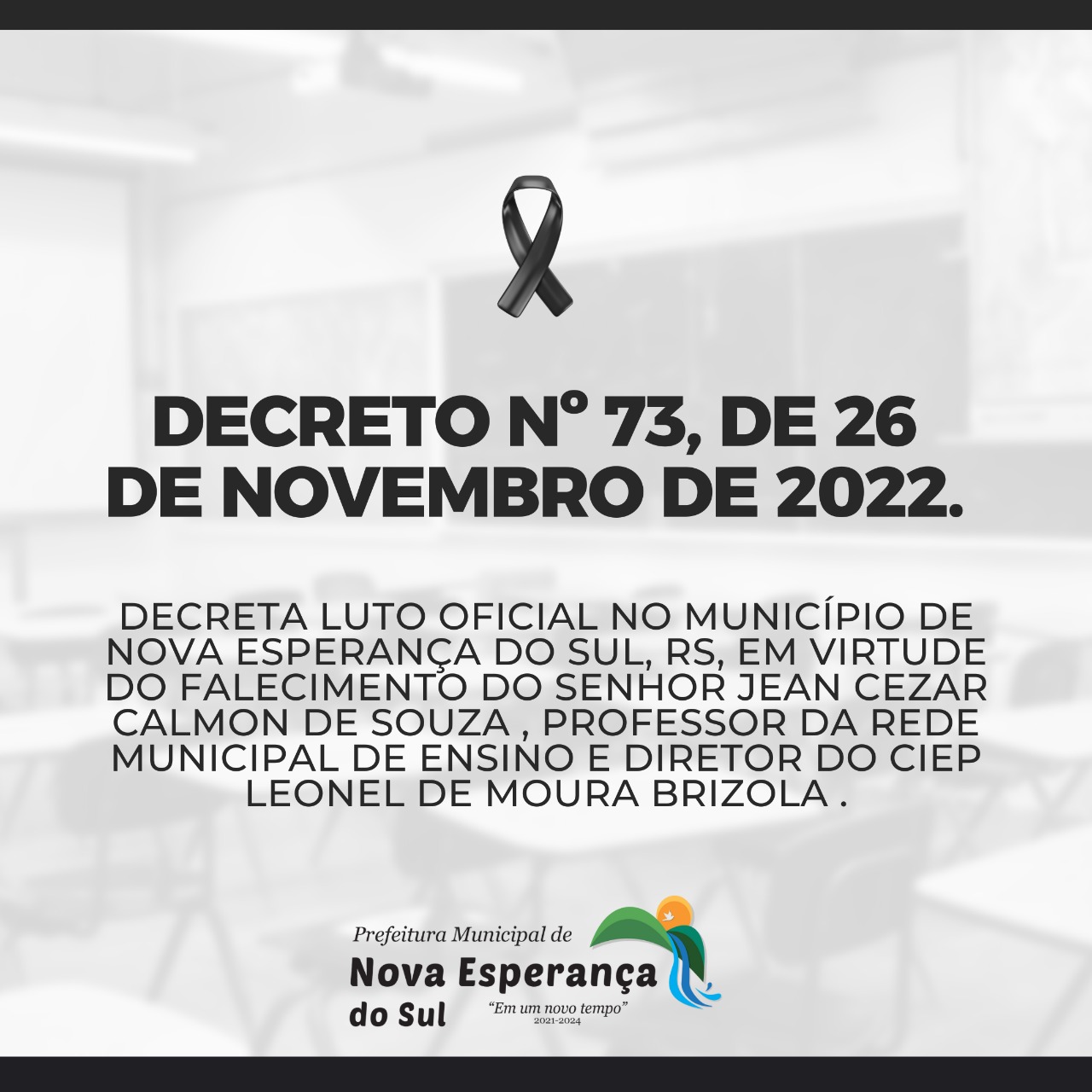 Decreto Luto Oficial