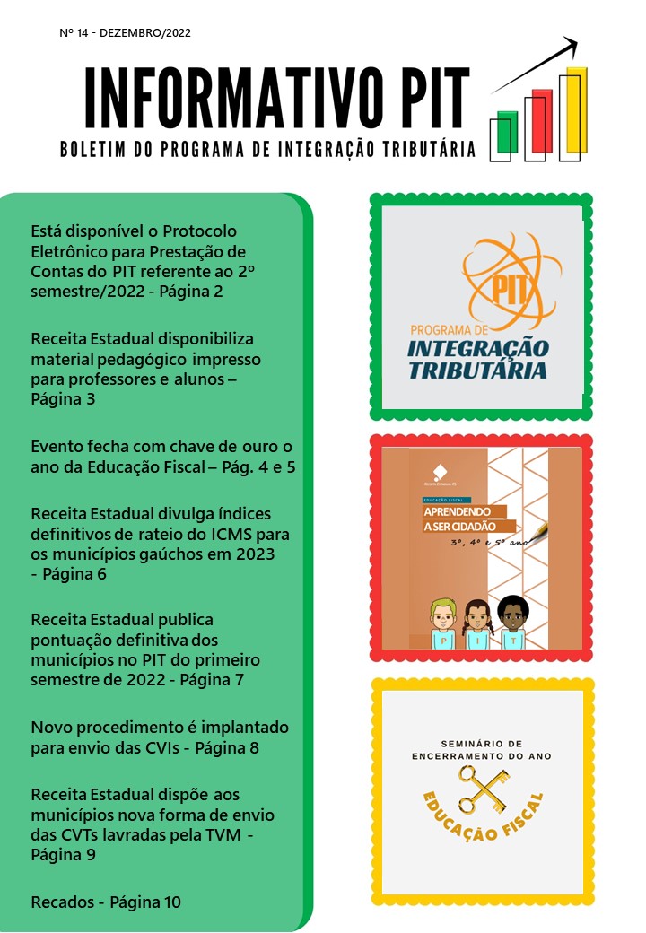 Informativo PIT - Dezembro 2022