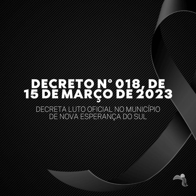 DECRETO Nº 018, DE 15 DE MARÇO DE 2023