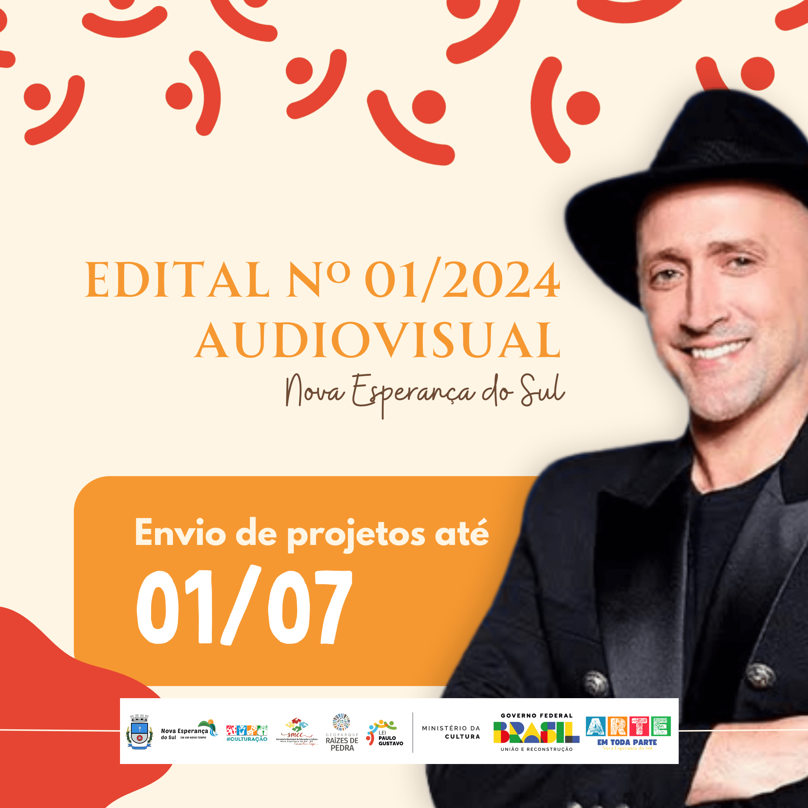 <p>Edital Lei Paulo Gustavo &ndash; Audiovisual N&ordm; 001, de 24 de Junho de 2024</p>