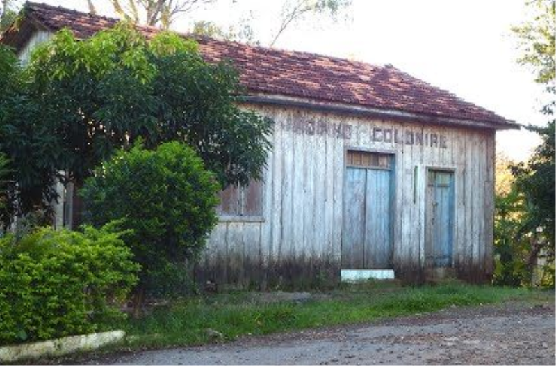 Antigo moinho colonial