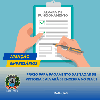 <p><strong>TAXAS DE LICEN&Ccedil;A E VISTORIA</strong></p>