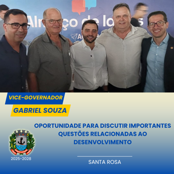 <p><strong>ENCONTRO COM VICE-GOVERNADOR</strong></p>