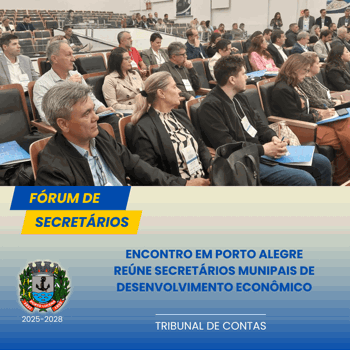 <p><strong>F&Oacute;RUM DE SECRET&Aacute;RIOS MUNICIPAIS</strong></p>