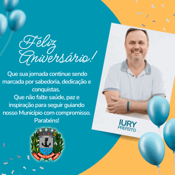 <p><strong>PARAB&Eacute;NS PREFEITO IURY</strong></p>