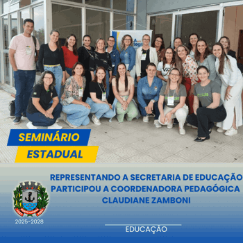 <p><strong>SEMIN&Aacute;RIO ESTADUAL SOBRE EDUCA&Ccedil;&Atilde;O</strong></p>
