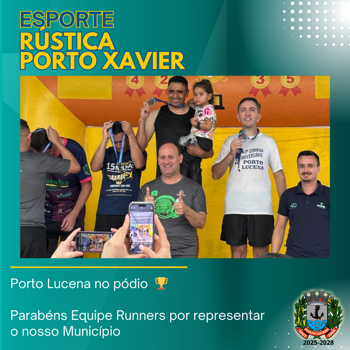<p><strong>ATLETAS PARTICIPARAM DA RUSTICA EM PORTO XAVIER</strong></p>