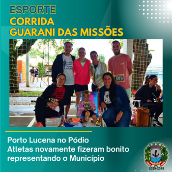 <p><strong>CORRIDA - ATLETAS DO MUNICIPIO</strong></p>