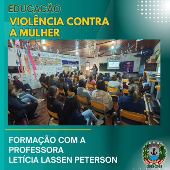 <p><strong>FORMA&Ccedil;&Atilde;O VIOLENCIA CONTRA A MULHER</strong></p>