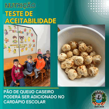 <p>TESTE DE ACEITA&Ccedil;&Atilde;O DE P&Atilde;O DE QUEIJO</p>