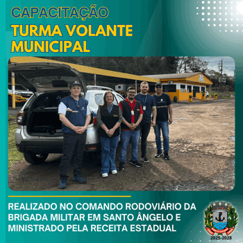<p>TURMA VOLANTE MUNICIPAL</p>