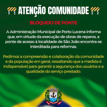 <p>Aten&ccedil;&atilde;o, Comunidade!</p>
