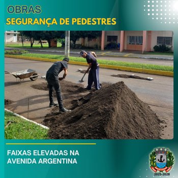 <p>Prefeitura vai construir duas faixas elevadas na avenida Argentina</p>