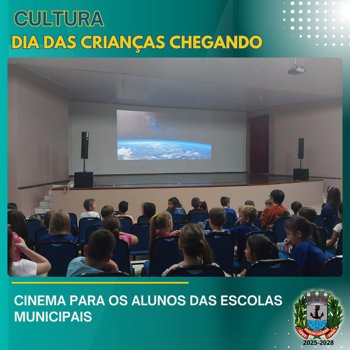 <p>Sess&atilde;o de Cinema para as crian&ccedil;as</p>