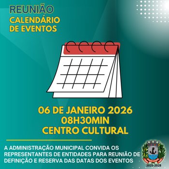 <p>REUNI&Atilde;O CALEND&Aacute;RIO DE EVENTOS</p>