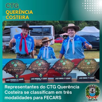 <p>QUERENCIA COSTEIRA RUMO A FECARS</p>