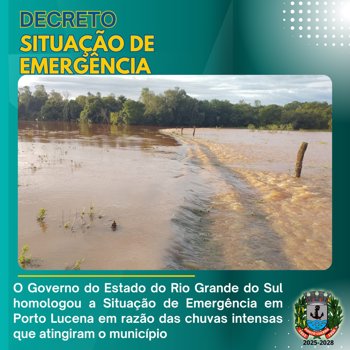 <p>HOMOLOGADA SITUA&Ccedil;&Atilde;O DE EMERGENCIA</p>