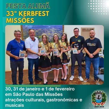 <p>33&ordf; KERBFEST MISS&Otilde;ES</p>