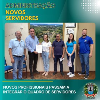 <p>NOVOS SERVIDORES</p>