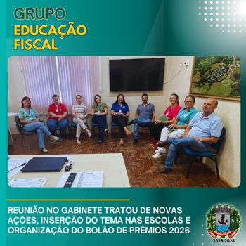 <p>REUNI&Atilde;O EDUCA&Ccedil;&Atilde;O FISCAL&nbsp;</p>