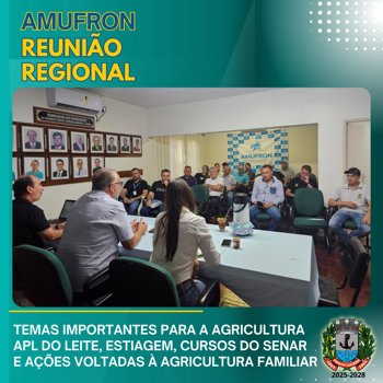 <p>REUNI&Atilde;O REGIONAL</p>
