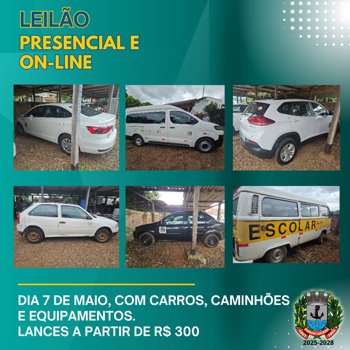 <p>LEIL&Atilde;O P&Uacute;BLICO N&deg; 01/2026</p>