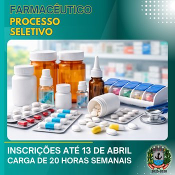 <p>PROCESSO SELETIVO FARMAC&Ecirc;UTICO</p>