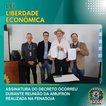 LEI DE LIBERDADE ECONOMICA