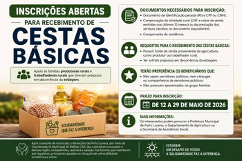CESTAS B&Aacute;SICAS - ESTIAGEM