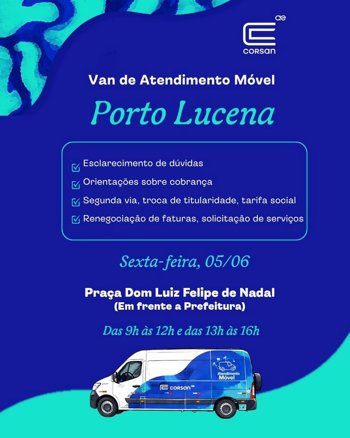 ATENDIMENTO M&Oacute;VEL CORSAN