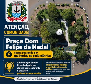 MELHORIAS NA REDE ELETRICA DA PRA&Ccedil;A