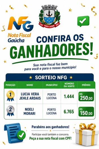 SORTEIO JUNHO